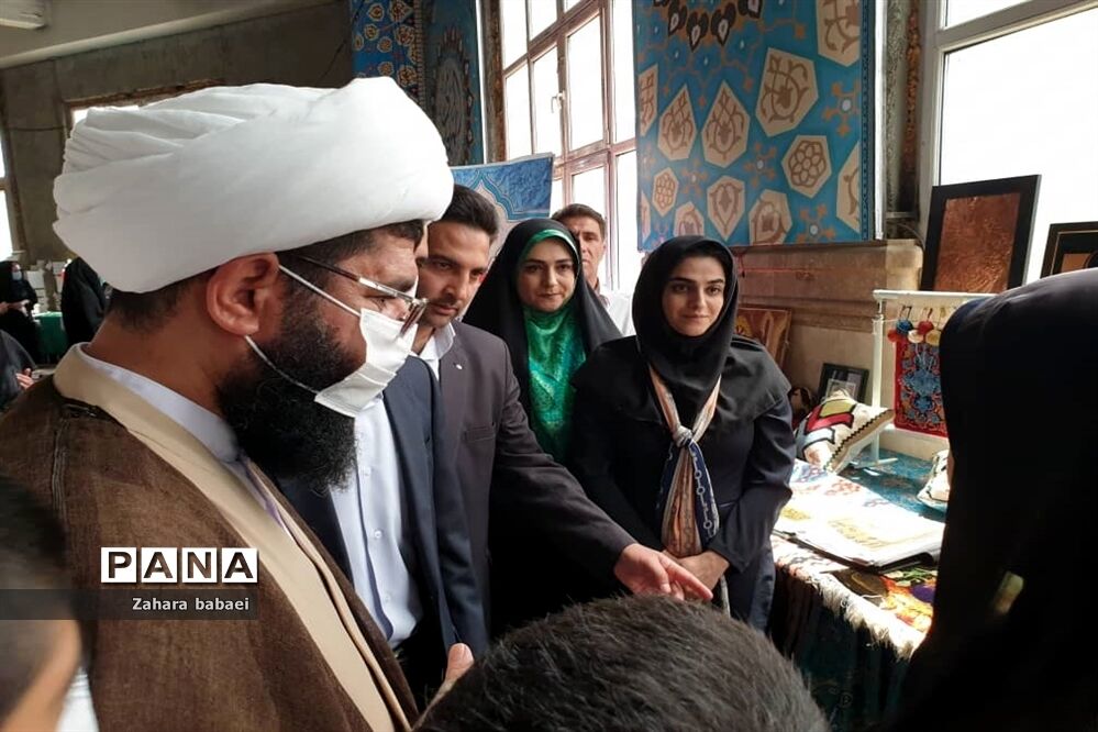 نمایشگاه طرح جابر در مصلی بزرگ شهرستان قدس