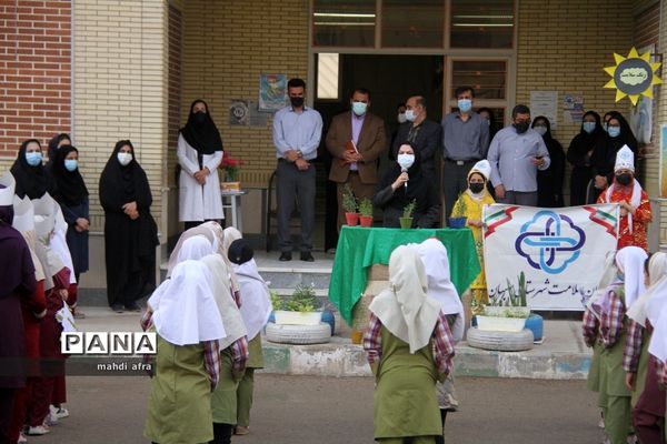 نواخته شدن زنگ هفته سلامت در مدارس شهرستان بهبهان