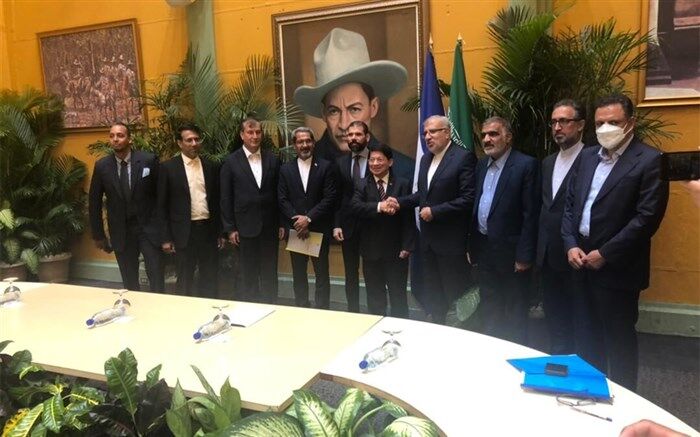 دیدار وزیر نفت با رئیس‌جمهوری و رئیس مجلس ملی نیکاراگوئه