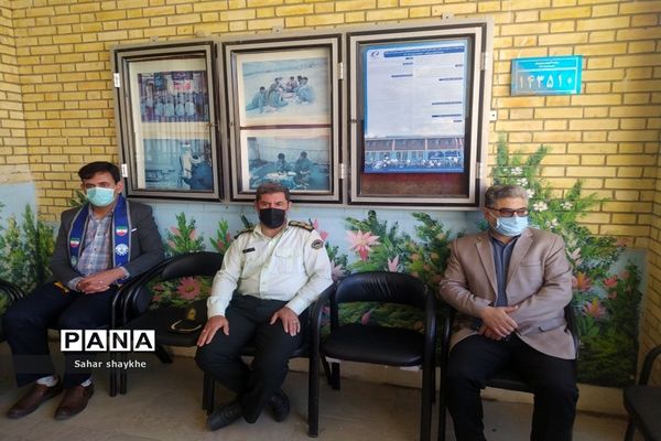 آیین سپاس معلم  سازمان دانش آموزی ملارد در دبیرستان شهید همت