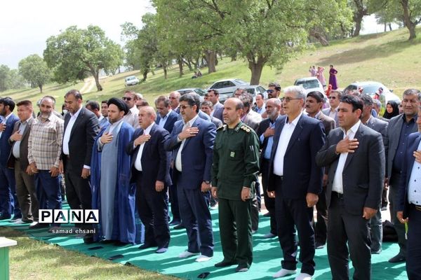 جشن بزرگ هفته معلم، بخش کبگیان چشمه دزدک منطقه سرچنار