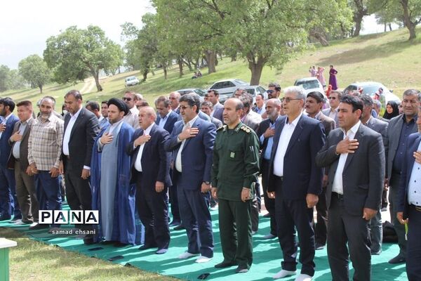 جشن بزرگ هفته معلم، بخش کبگیان چشمه دزدک منطقه سرچنار