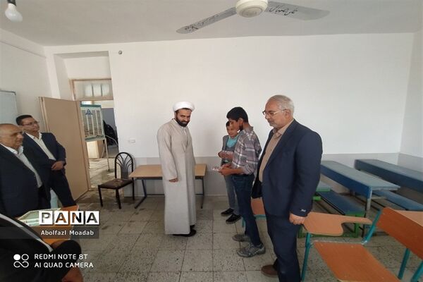 بازدید معاون مدیرکل آموزش و پرورش استان خراسان رضوی از فضاهای پرورشی، خلیل‌آباد