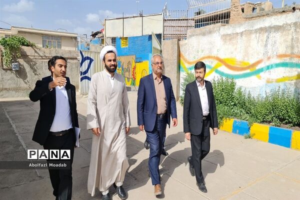 بازدید معاون مدیرکل آموزش و پرورش استان خراسان رضوی از فضاهای پرورشی، خلیل‌آباد