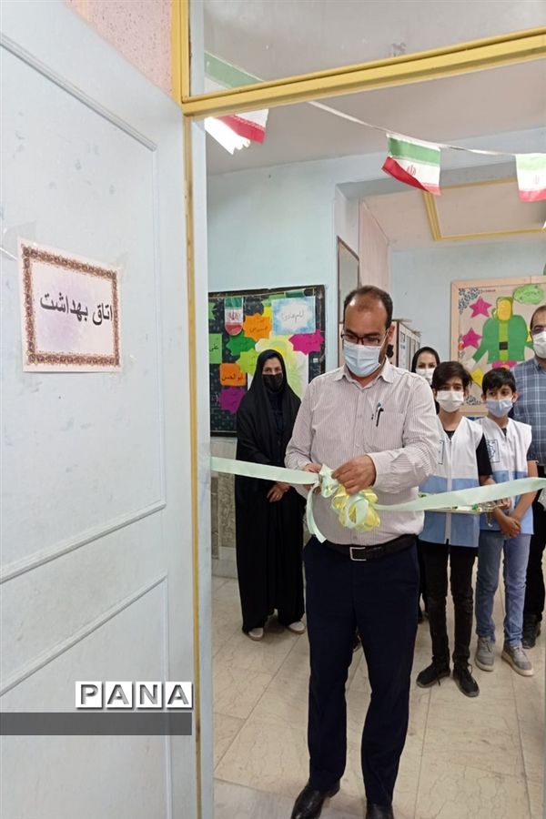 افتتاح 3 اتاق بهداشت در دبستان‌های بندر امام خمینی (ره)