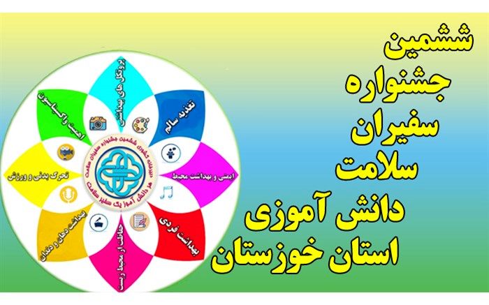 کسب 3 عنوان برتر استانی در جشنواره کشوری سفیران سلامت دانش‌آموزی