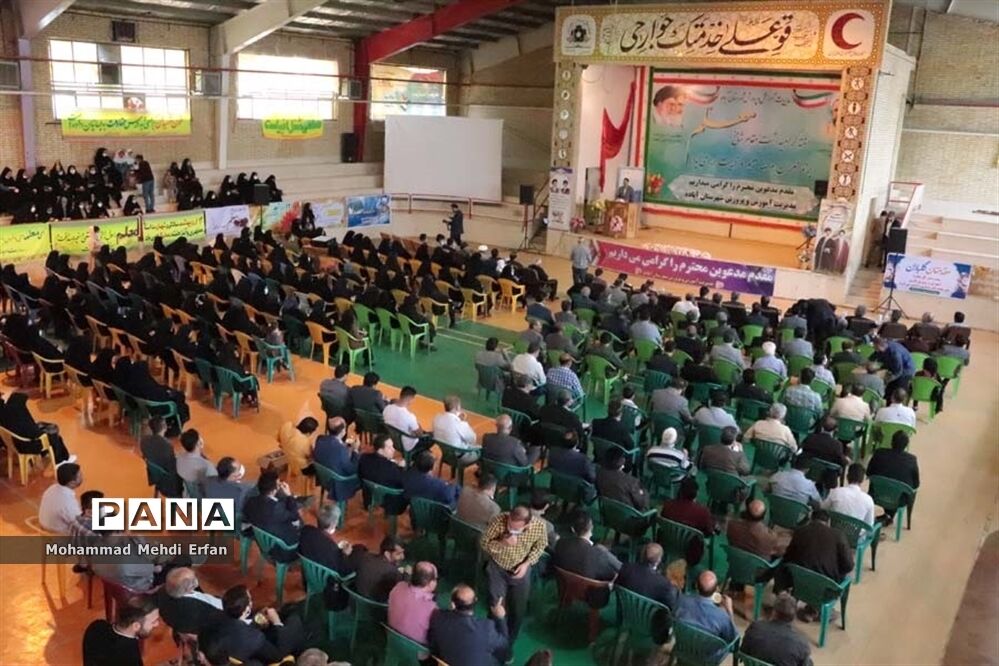 برگزاری جشن سپاس معلم در آباده