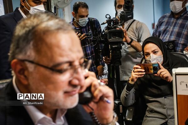 آیین افتتاح مرکز سامانه مدیریت شهری و نظارت همگانی(137پلاس)