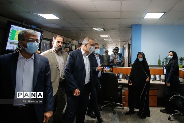 آیین افتتاح مرکز سامانه مدیریت شهری و نظارت همگانی(137پلاس)