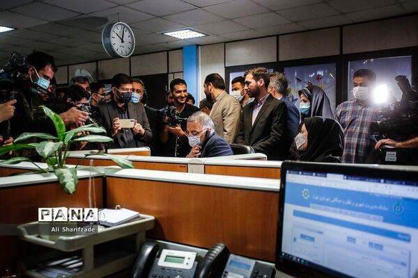 آیین افتتاح مرکز سامانه مدیریت شهری و نظارت همگانی(137پلاس)