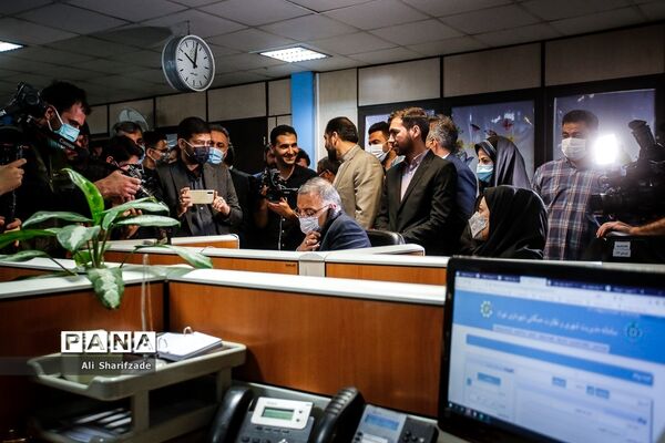 آیین افتتاح مرکز سامانه مدیریت شهری و نظارت همگانی(137پلاس)
