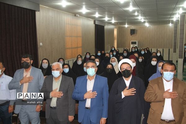 آیین تجلیل از معلمان برگزیده شهرستان بهبهان