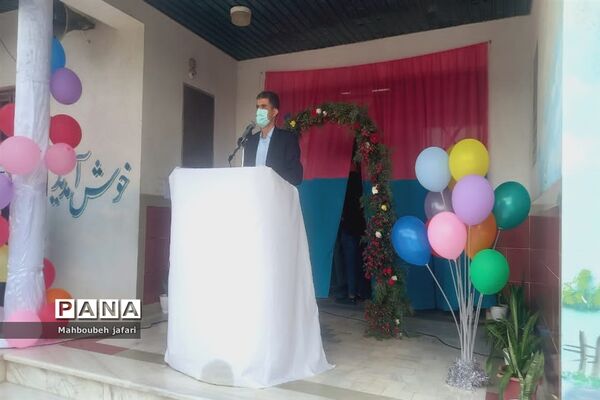 مراسم افتتاحیه بهسازی سالن شهید سلیمانی روستای دلمرز