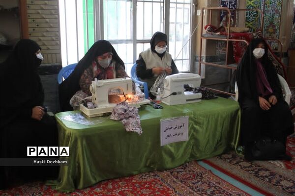 برگزاری گروه جهادی در محله قلعه عادل‌آباد