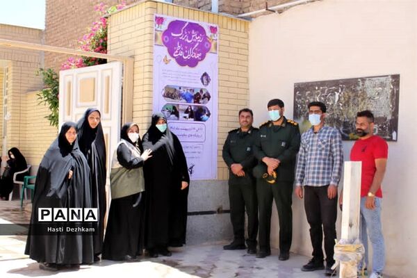 برگزاری گروه جهادی در محله قلعه عادل‌آباد