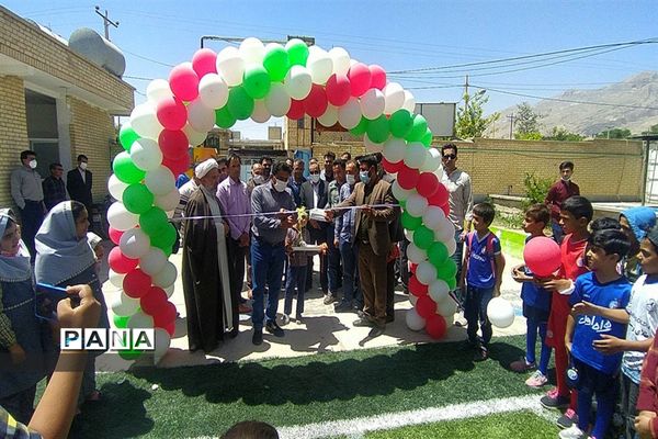 آیین افتتاح پروژه‌های ورزشی طرح شهید سردار سلیمانی شهرستان داراب