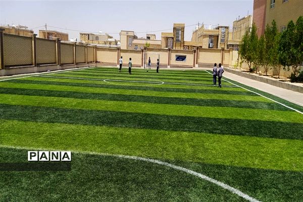 آیین افتتاح پروژه‌های ورزشی طرح شهید سردار سلیمانی شهرستان داراب