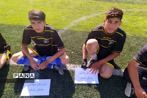 آیین افتتاح پروژه‌های ورزشی طرح شهید سردار سلیمانی شهرستان داراب