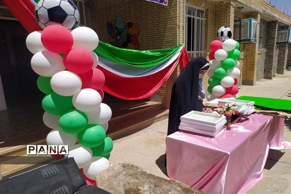 آیین افتتاح پروژه‌های ورزشی طرح شهید سردار سلیمانی شهرستان داراب