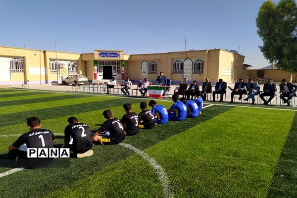 آیین افتتاح پروژه‌های ورزشی طرح شهید سردار سلیمانی شهرستان داراب