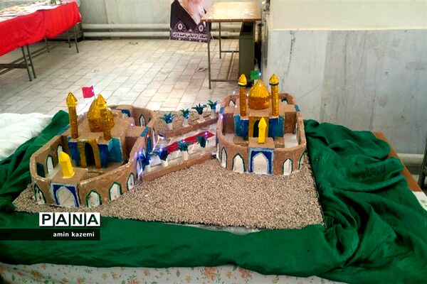 برپایی نمایشگاه دست‌سازه‌های مدارس تمدن‌سازان در داراب