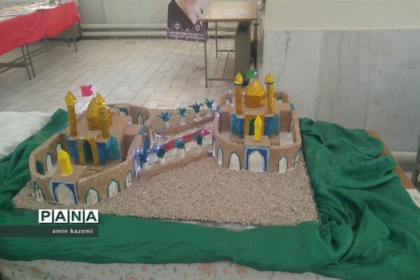 برپایی نمایشگاه دست‌سازه‌های مدارس تمدن‌سازان در داراب