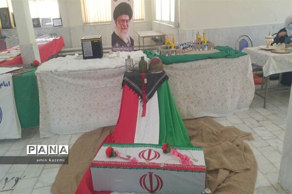 برپایی نمایشگاه دست‌سازه‌های مدارس تمدن‌سازان در داراب