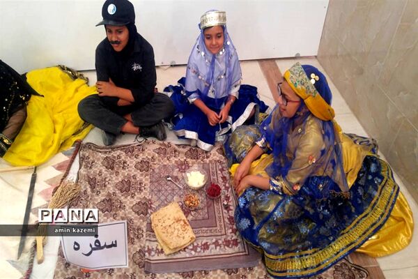 برپایی نمایشگاه هفته سلامت در دبستان مصلح داراب