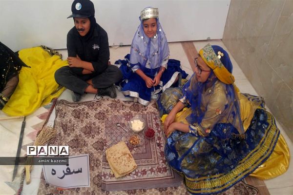 برپایی نمایشگاه هفته سلامت در دبستان مصلح داراب