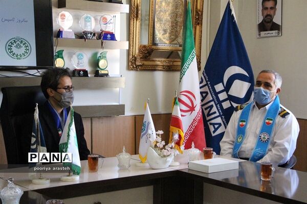 دیدار مربیان تشکیلات شهرستان بیرجند با سرپرست سازمان دانش‌آموزی استان