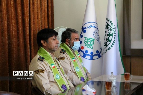 دیدار مربیان تشکیلات شهرستان بیرجند با سرپرست سازمان دانش‌آموزی استان