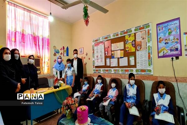 افتتاح اتاق بهداشت در مدرسه حاج فاخر حیدری زاده ناحیه ۲ اهواز