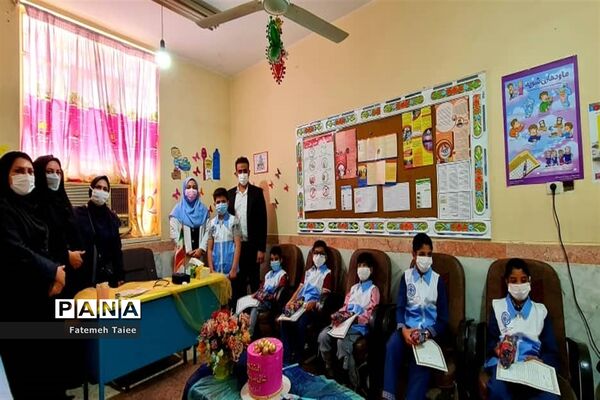 افتتاح اتاق بهداشت در مدرسه حاج فاخر حیدری زاده ناحیه ۲ اهواز