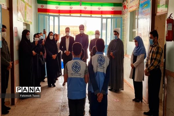 افتتاح اتاق بهداشت در مدرسه حاج فاخر حیدری زاده ناحیه ۲ اهواز