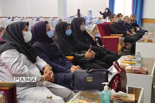 آیین استانی نواختن زنگ سلامت در ناحیه 6 مشهد