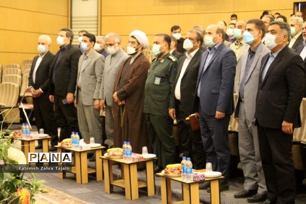 آیین تکریم و معارفه مدیرکل آموزش و پرورش استان سمنان