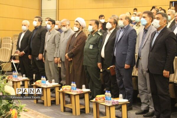 آیین تکریم و معارفه مدیرکل آموزش و پرورش استان سمنان