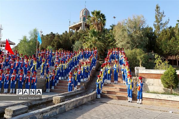 مراسم بزرگداشت سالروز تاسیس سازمان دانش‌آموزی در زاهدان