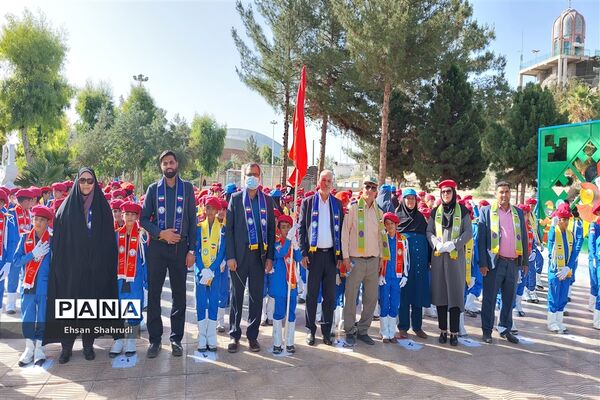 مراسم بزرگداشت سالروز تاسیس سازمان دانش‌آموزی در زاهدان