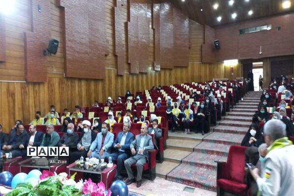 مراسم سالروز تاسیس سازمان دانش‌آموزی در ناحیه ۲ مشهد مقدس