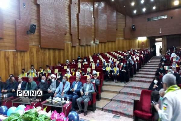 مراسم سالروز تاسیس سازمان دانش‌آموزی در ناحیه ۲ مشهد مقدس