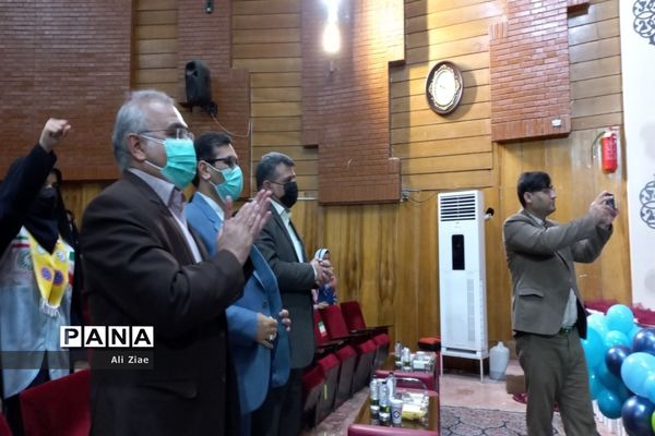 مراسم سالروز تاسیس سازمان دانش‌آموزی در ناحیه ۲ مشهد مقدس