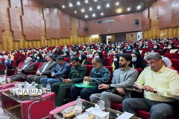 مراسم سالروز تاسیس سازمان دانش‌آموزی در ناحیه ۲ مشهد مقدس