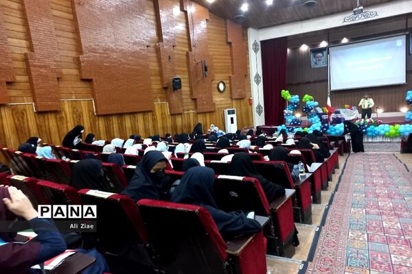 مراسم سالروز تاسیس سازمان دانش‌آموزی در ناحیه ۲ مشهد مقدس