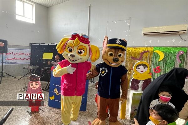 برگزاری جشن الفبا در مدارس امیدیه