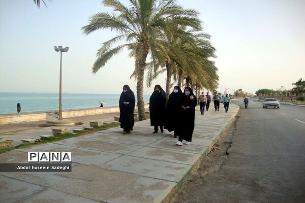 همایش پیاده‌روی فرهنگیان استان بوشهر