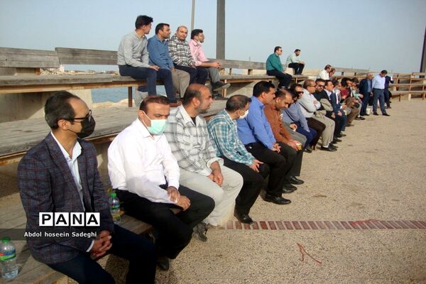 همایش پیاده‌روی فرهنگیان استان بوشهر