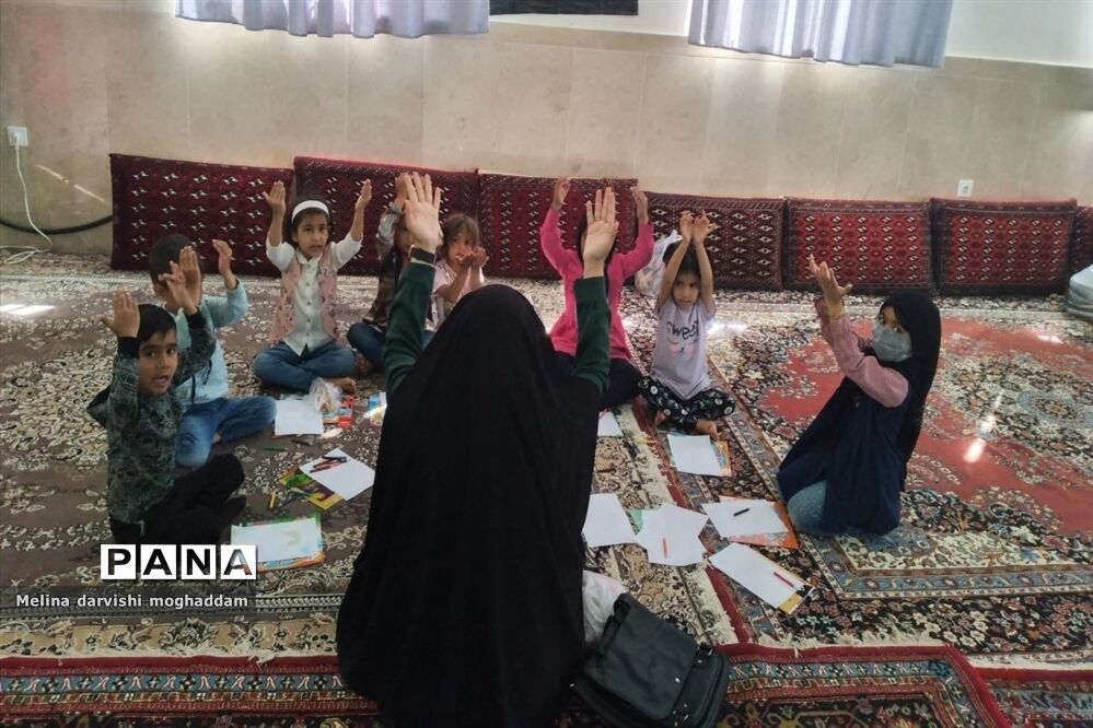 مهد کودک‌جهادی در روستای بزد