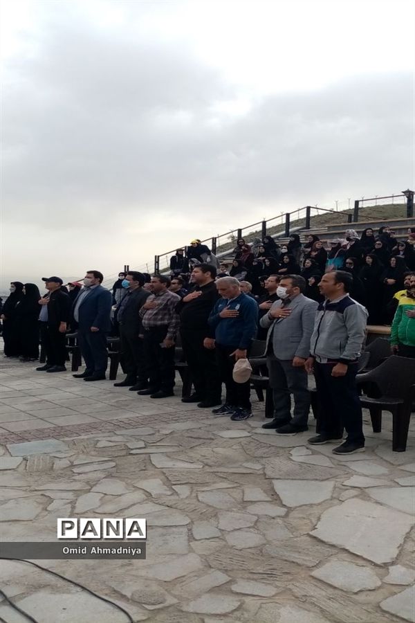 همایش پیاده‌روی همکاران تربیت‌بدنی نواحی هفت‌گانه مشهد و تبادکان