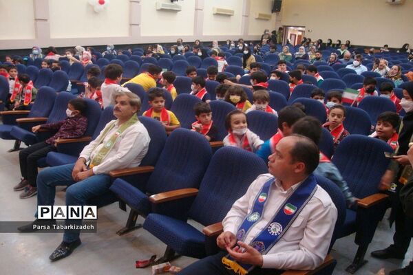 جشن سالروز تاسیس سازمان دانش‌آموزی در بوشهر